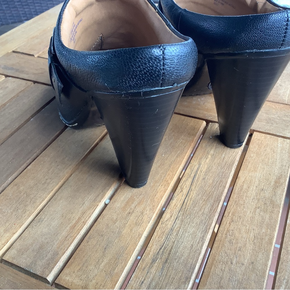 Elegant Black Buckle Mules for Women - Picture 8 of 10
